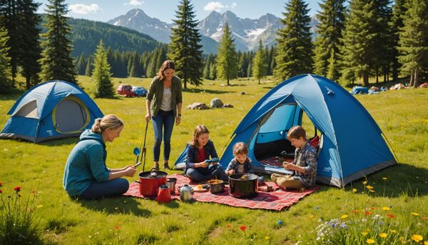 Idees vacances camping famille avec enfants avec camping le bois fleuri