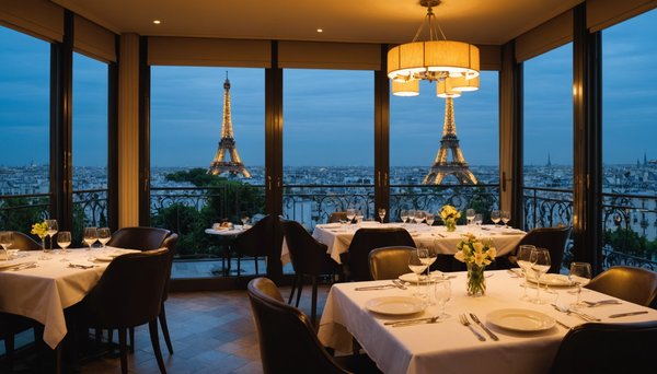 Top 5 des restaurants au bord de la seine près de la tour eiffel